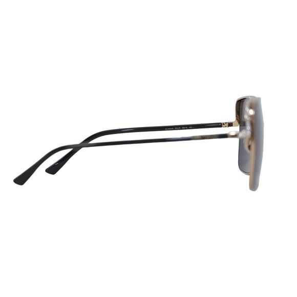 Jimmy Choo Oversized Square Aliana Sunglasses - Gold/Black - NWT - Picture 3 of 11